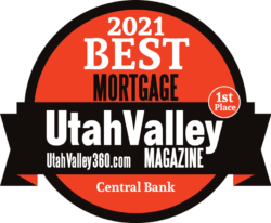 Central Bank Utah - Best Mortgage in Utah Valley 2021