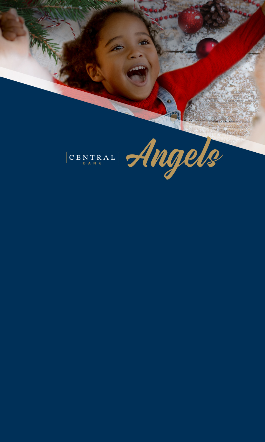 Central Bank Angels Holiday Donation